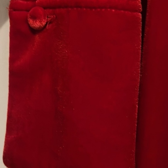 Calvin Klein Women’s Red Velvet Sheath Dress NWT Size 6 - Picture 6 of 8